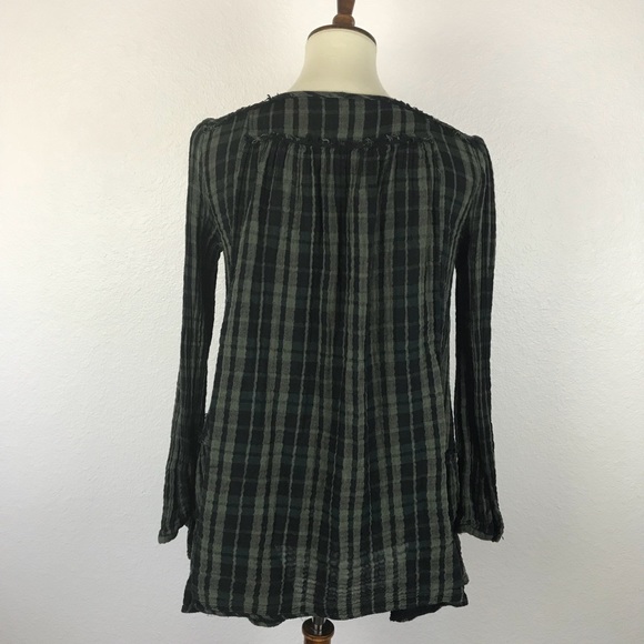 Free People Whistle While You Work Tunic Top T53 - Picture 7 of 8